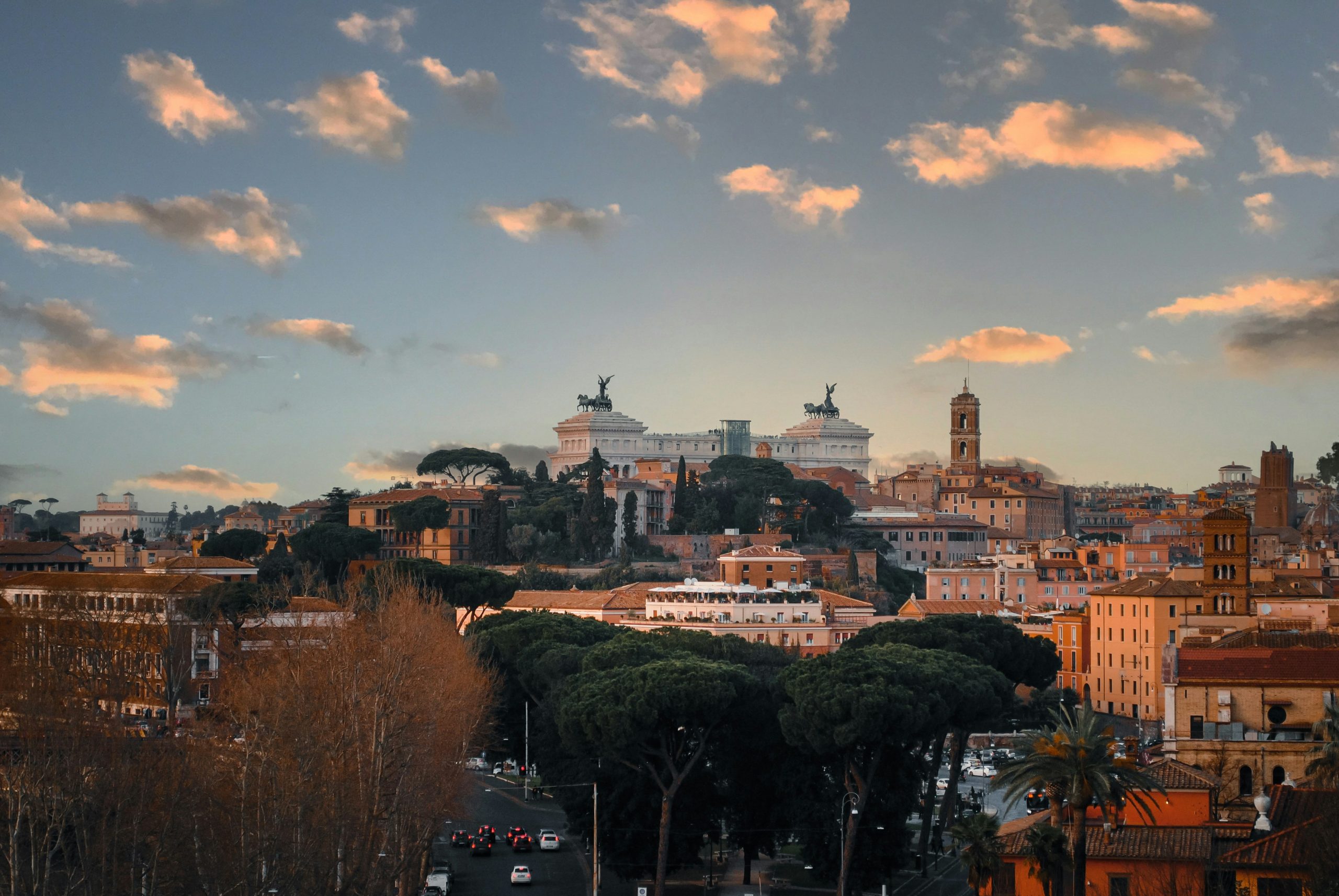 Uitzicht op Rome
